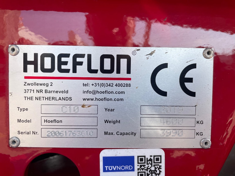 Hoeflon C 10 SOLD - Minikraana: pilt 3 Hoeflon C 10 SOLD - Minikraana: pilt 3