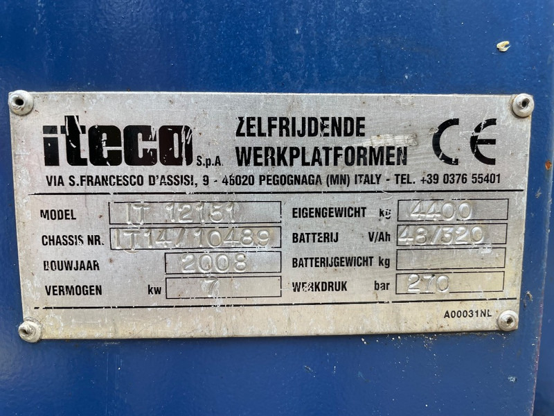 Iteco IT 12151 - Käärlift: pilt 3 Iteco IT 12151 - Käärlift: pilt 3