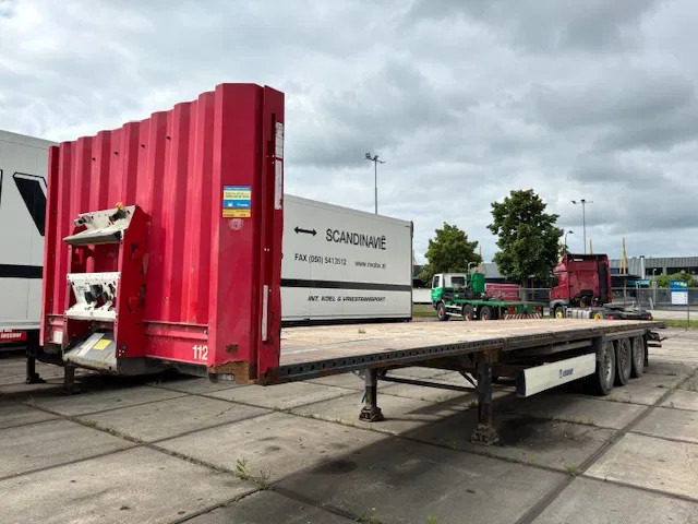Krone SD Flatbed met rongen 41 ton standard chassis - Platvorm/ Madelpoolhaagis: pilt 1 Krone SD Flatbed met rongen 41 ton standard chassis - Platvorm/ Madelpoolhaagis: pilt 1