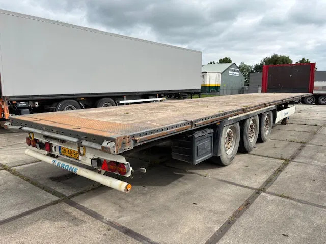 Krone SD Flatbed met rongen 41 ton standard chassis - Platvorm/ Madelpoolhaagis: pilt 4 Krone SD Flatbed met rongen 41 ton standard chassis - Platvorm/ Madelpoolhaagis: pilt 4