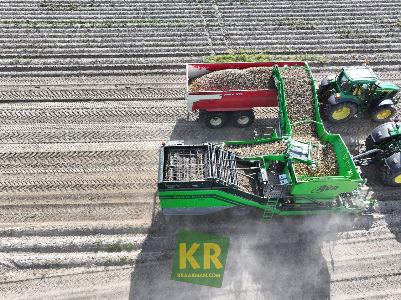 AVR Spirit 9200 aardappelrooier - Kartulivõtumasin: pilt 5 AVR Spirit 9200 aardappelrooier - Kartulivõtumasin: pilt 5