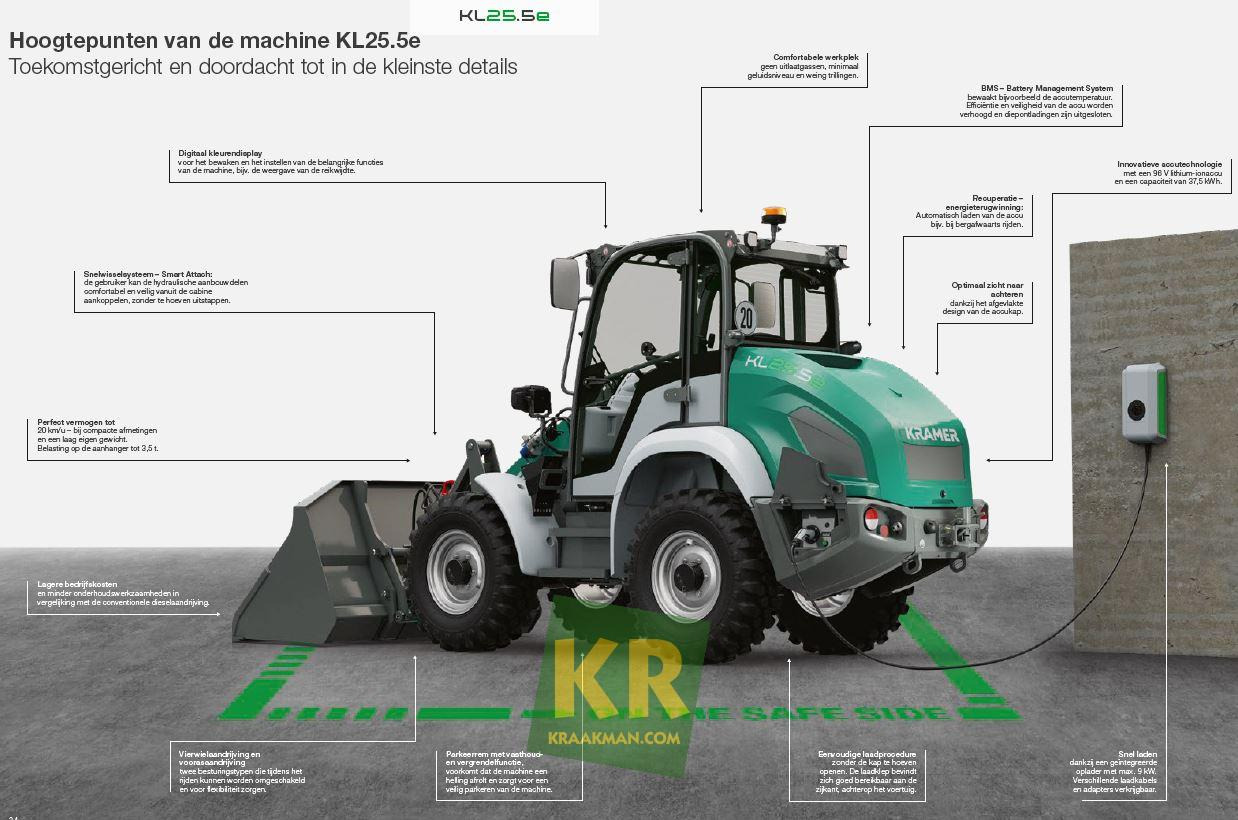 Kramer KL25.5e - Teleskooprataslaadur: pilt 5 Kramer KL25.5e - Teleskooprataslaadur: pilt 5
