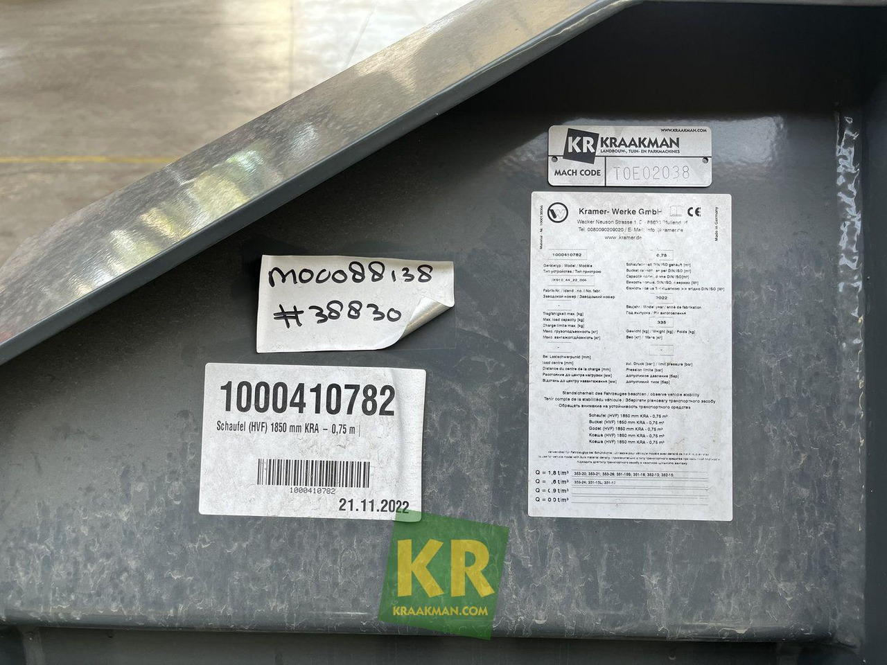 Kramer Voorzetstukken  - Laaduri kopp: pilt 4 Kramer Voorzetstukken  - Laaduri kopp: pilt 4