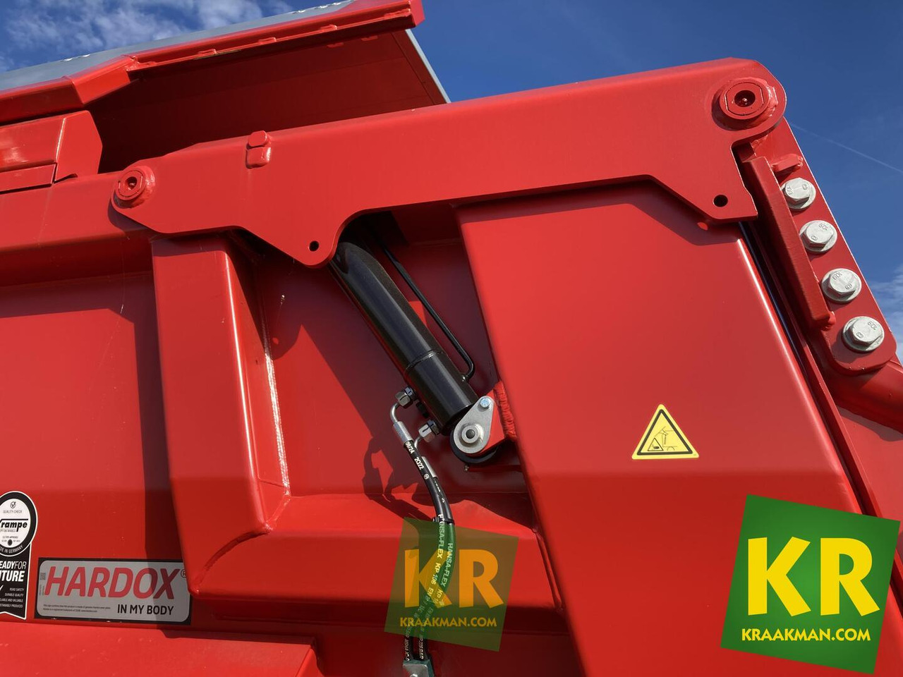 Krampe HD550 - Põllutöö tõstuk-järelhaagis/ Kallur: pilt 4 Krampe HD550 - Põllutöö tõstuk-järelhaagis/ Kallur: pilt 4