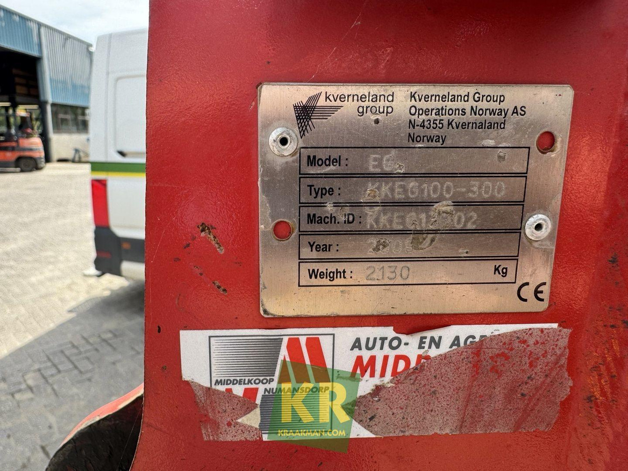 Kverneland EG 100-300 - Ader: pilt 2 Kverneland EG 100-300 - Ader: pilt 2