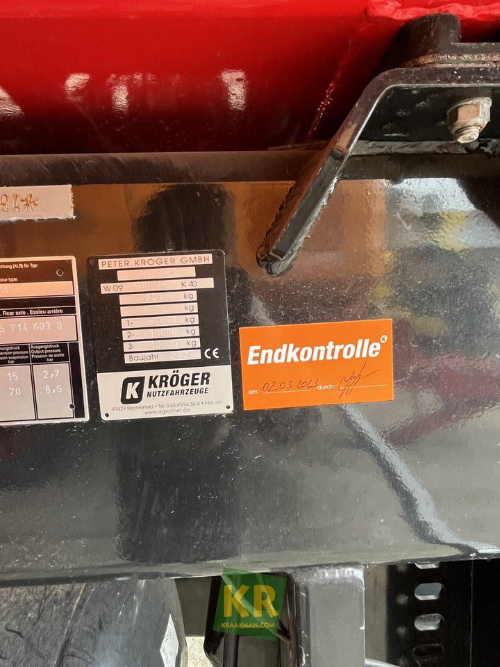 Overig Kröger - Põllutöö tõstuk-järelhaagis/ Kallur: pilt 4 Overig Kröger - Põllutöö tõstuk-järelhaagis/ Kallur: pilt 4