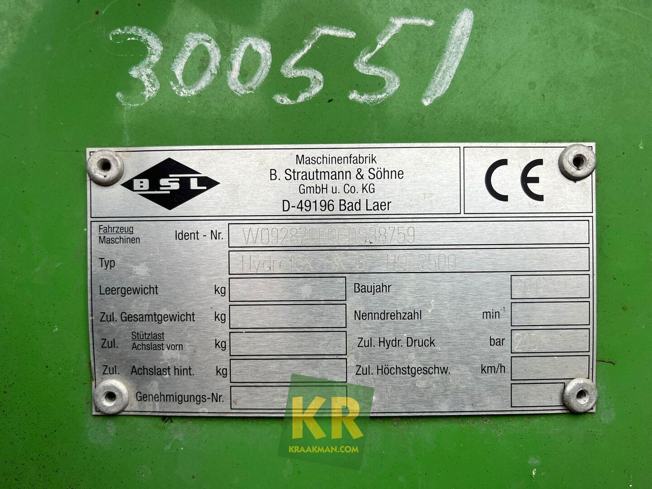 Strautmann Hydrofox HX3/HQ 2500 kuilvoersnijder - Siloseadmed: pilt 2 Strautmann Hydrofox HX3/HQ 2500 kuilvoersnijder - Siloseadmed: pilt 2