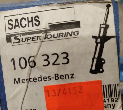 AMORTYZATOR KABINY 106323 SACHS 6733170203 6733170303 MERCEDES 814 817 1114 1117 1314 LK/LN2 - Kabiini vedrustus: pilt 2 AMORTYZATOR KABINY 106323 SACHS 6733170203 6733170303 MERCEDES 814 817 1114 1117 1314 LK/LN2 - Kabiini vedrustus: pilt 2