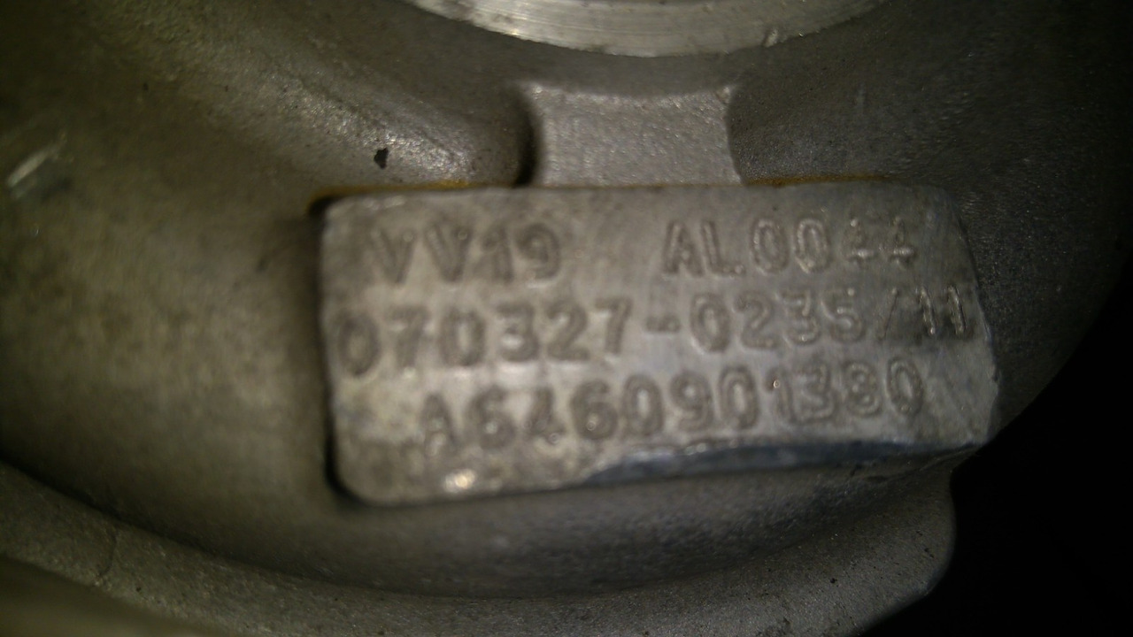 MERCEDES VITO VIANO OM639 6460901380 - Turbo - Tarbesõiduk: pilt 3 MERCEDES VITO VIANO OM639 6460901380 - Turbo - Tarbesõiduk: pilt 3