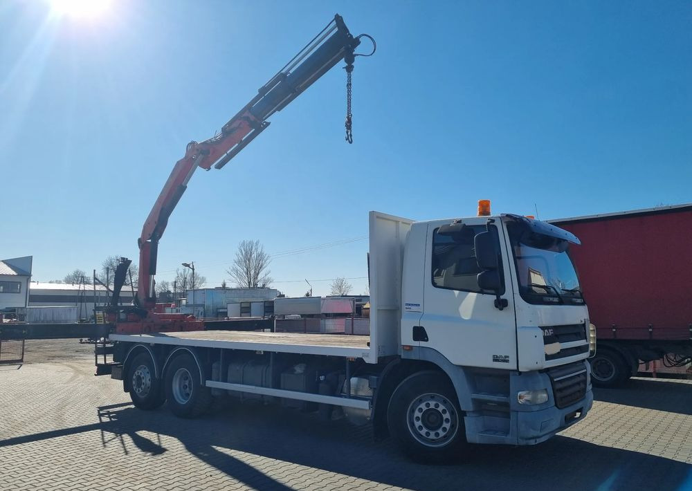 DAF CF 85 360 - Madelveok/ Platvormveok, Kraanaga veoauto: pilt 2 DAF CF 85 360 - Madelveok/ Platvormveok, Kraanaga veoauto: pilt 2