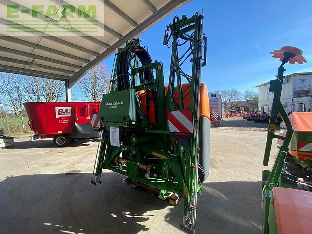 Amazone uf 1002 - Järelveetav pritsija: pilt 5 Amazone uf 1002 - Järelveetav pritsija: pilt 5