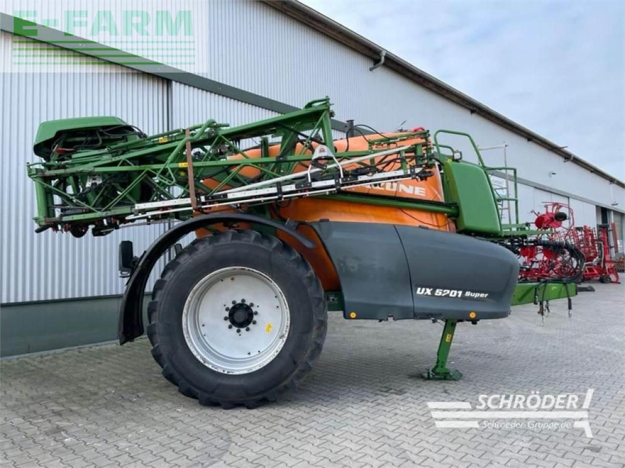 Amazone ux 5201 super - Järelveetav pritsija: pilt 2 Amazone ux 5201 super - Järelveetav pritsija: pilt 2