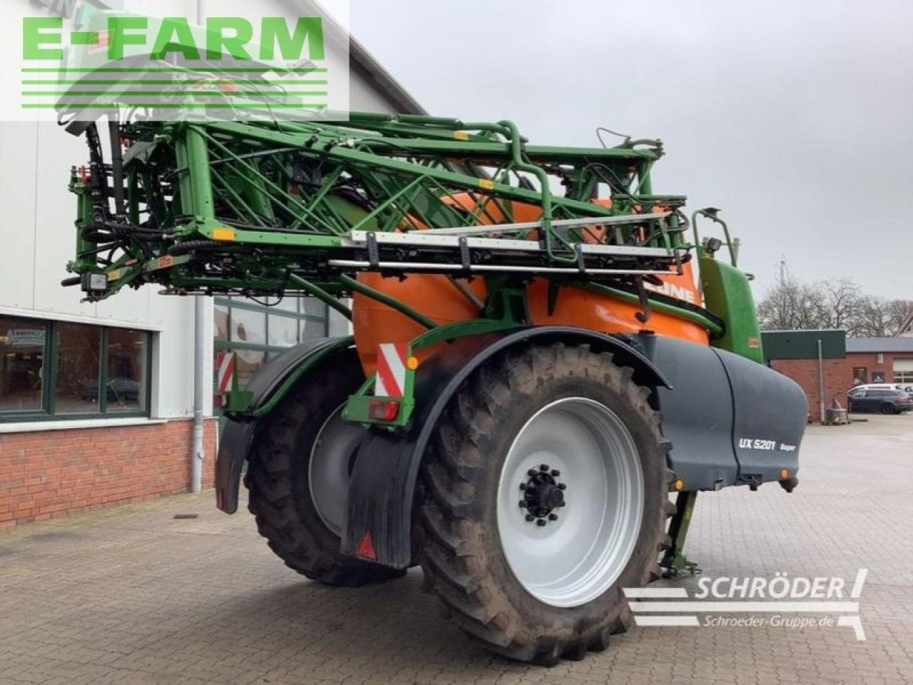 Amazone ux 5201 super - Järelveetav pritsija: pilt 5 Amazone ux 5201 super - Järelveetav pritsija: pilt 5