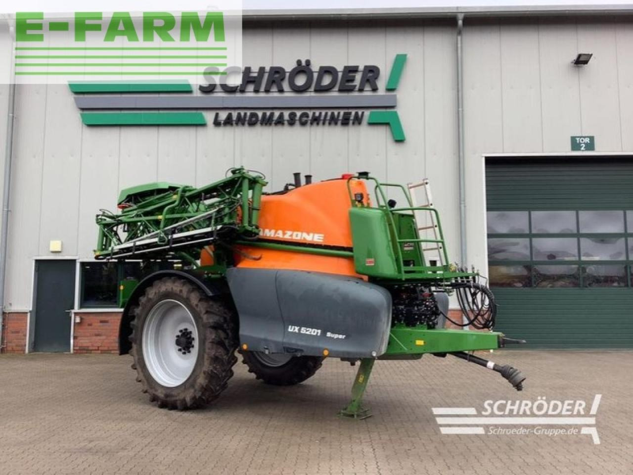 Amazone ux 5201 super - Järelveetav pritsija: pilt 1 Amazone ux 5201 super - Järelveetav pritsija: pilt 1