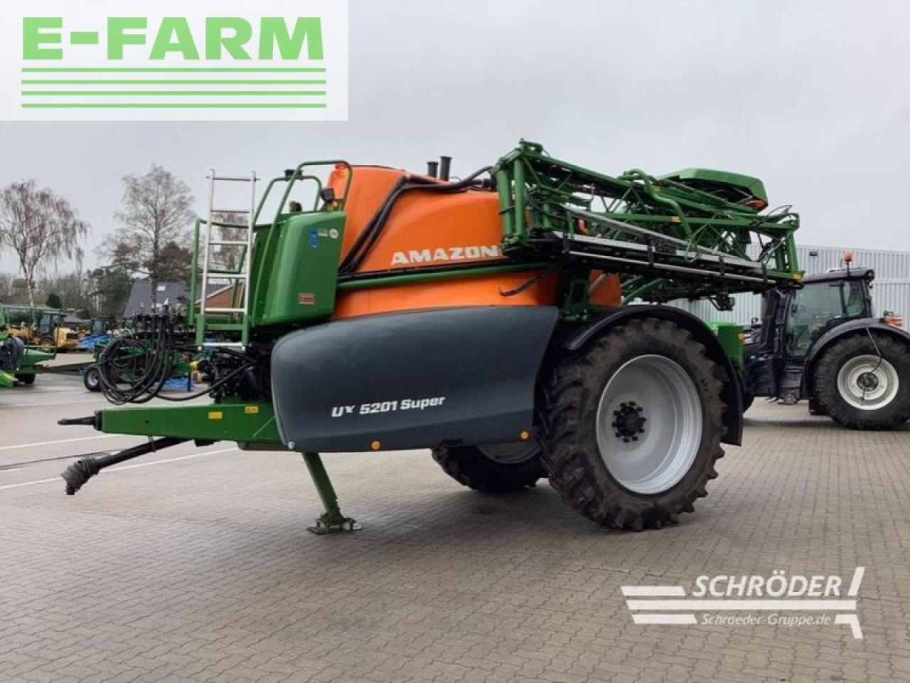 Amazone ux 5201 super - Järelveetav pritsija: pilt 3 Amazone ux 5201 super - Järelveetav pritsija: pilt 3
