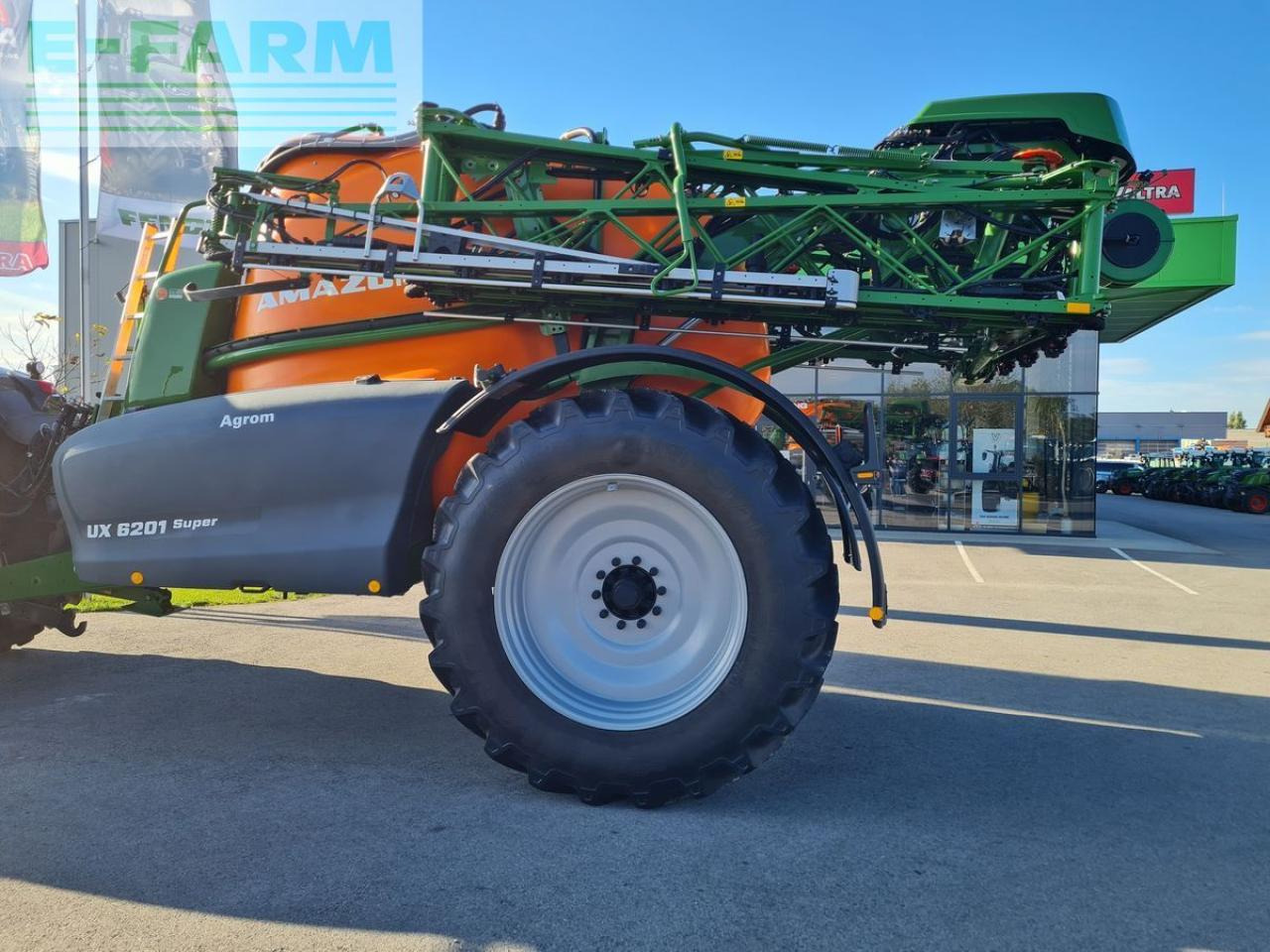 Järelveetav pritsija Amazone ux 6201 super: pilt 6