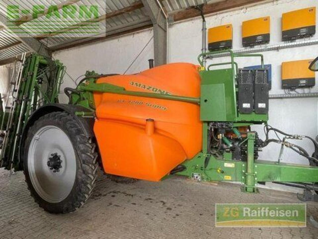 Amazone ux4200 - Järelveetav pritsija: pilt 5 Amazone ux4200 - Järelveetav pritsija: pilt 5