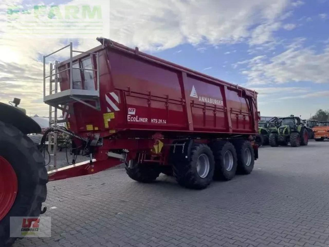 Annaburger hts 29g.14 pa eco-liner mulden - Põllutöö tõstuk-järelhaagis/ Kallur: pilt 1 Annaburger hts 29g.14 pa eco-liner mulden - Põllutöö tõstuk-järelhaagis/ Kallur: pilt 1