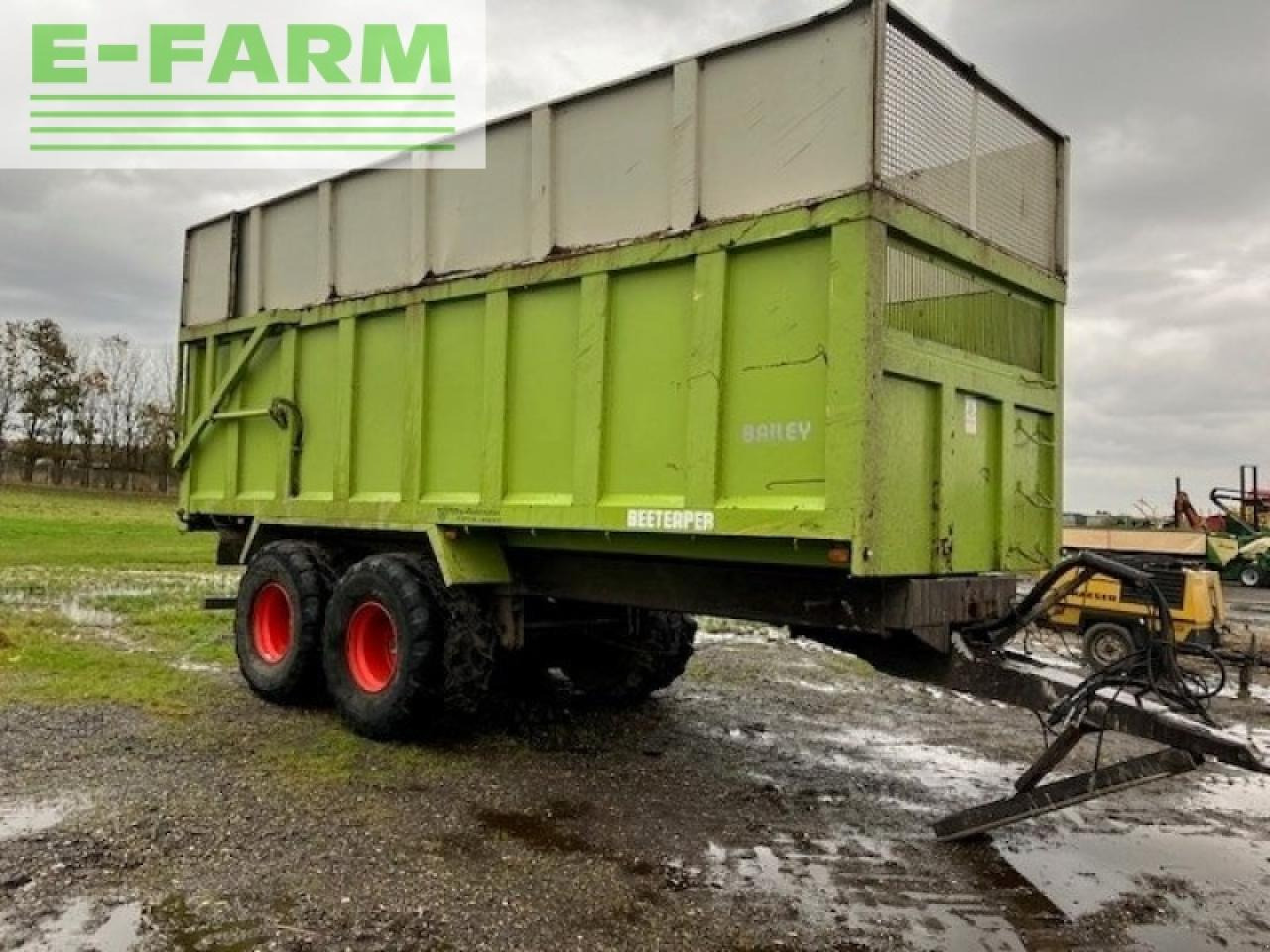 Bailey 18 tons med overbygning og vægt - Põllutöö tõstuk-järelhaagis/ Kallur: pilt 1 Bailey 18 tons med overbygning og vægt - Põllutöö tõstuk-järelhaagis/ Kallur: pilt 1