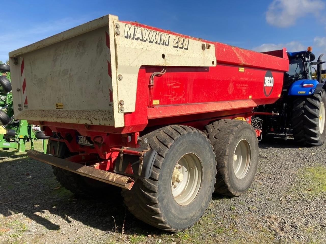 Beco maxxim 220 - Põllutöö tõstuk-järelhaagis/ Kallur: pilt 3 Beco maxxim 220 - Põllutöö tõstuk-järelhaagis/ Kallur: pilt 3