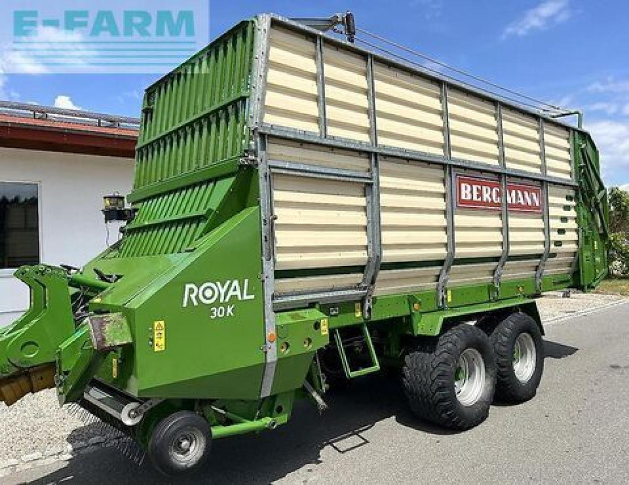 Bergmann royal 30 k mit großem fahrwerk und 16.000 kg zul - Põllutöö tõstuk-järelhaagis/ Kallur: pilt 1 Bergmann royal 30 k mit großem fahrwerk und 16.000 kg zul - Põllutöö tõstuk-järelhaagis/ Kallur: pilt 1