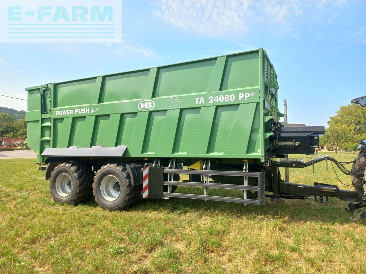 Brantner powerpush 24080 + - Põllutöö tõstuk-järelhaagis/ Kallur: pilt 1 Brantner powerpush 24080 + - Põllutöö tõstuk-järelhaagis/ Kallur: pilt 1