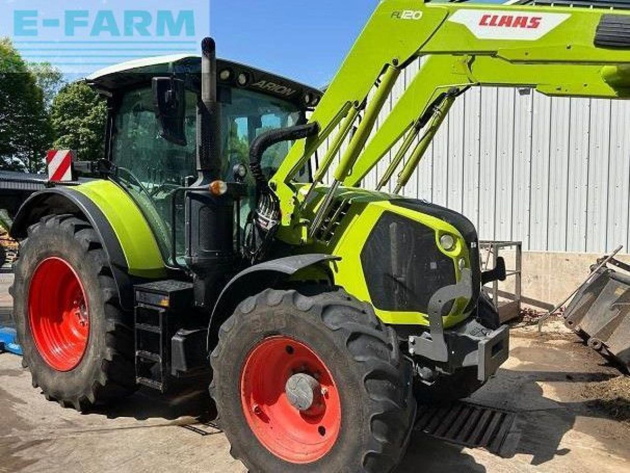 CLAAS ARION 550 CIS 40K CIS - Traktor: pilt 1 CLAAS ARION 550 CIS 40K CIS - Traktor: pilt 1