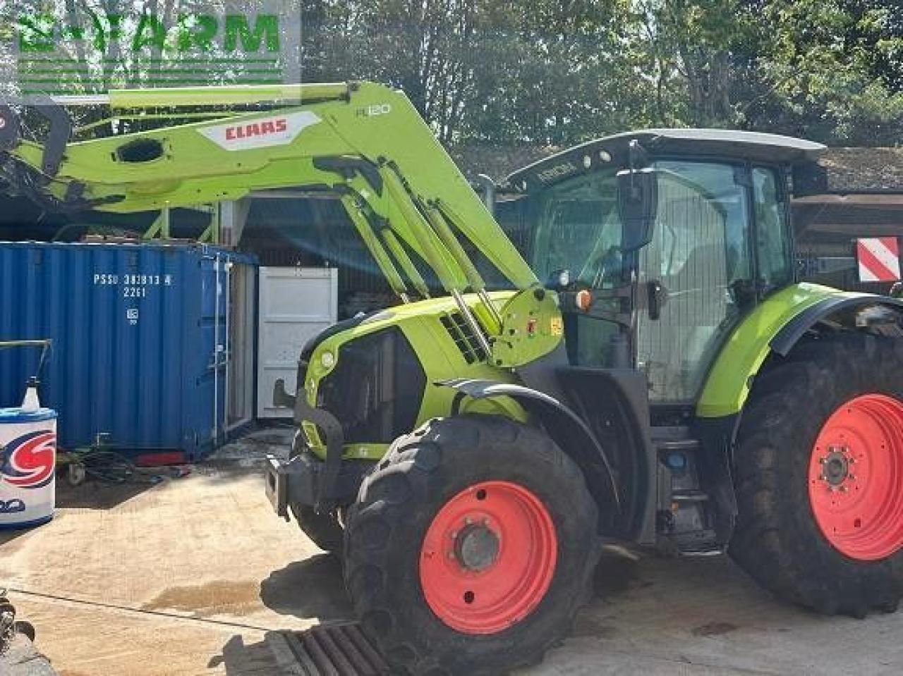 CLAAS ARION 550 CIS 40K CIS - Traktor: pilt 2 CLAAS ARION 550 CIS 40K CIS - Traktor: pilt 2