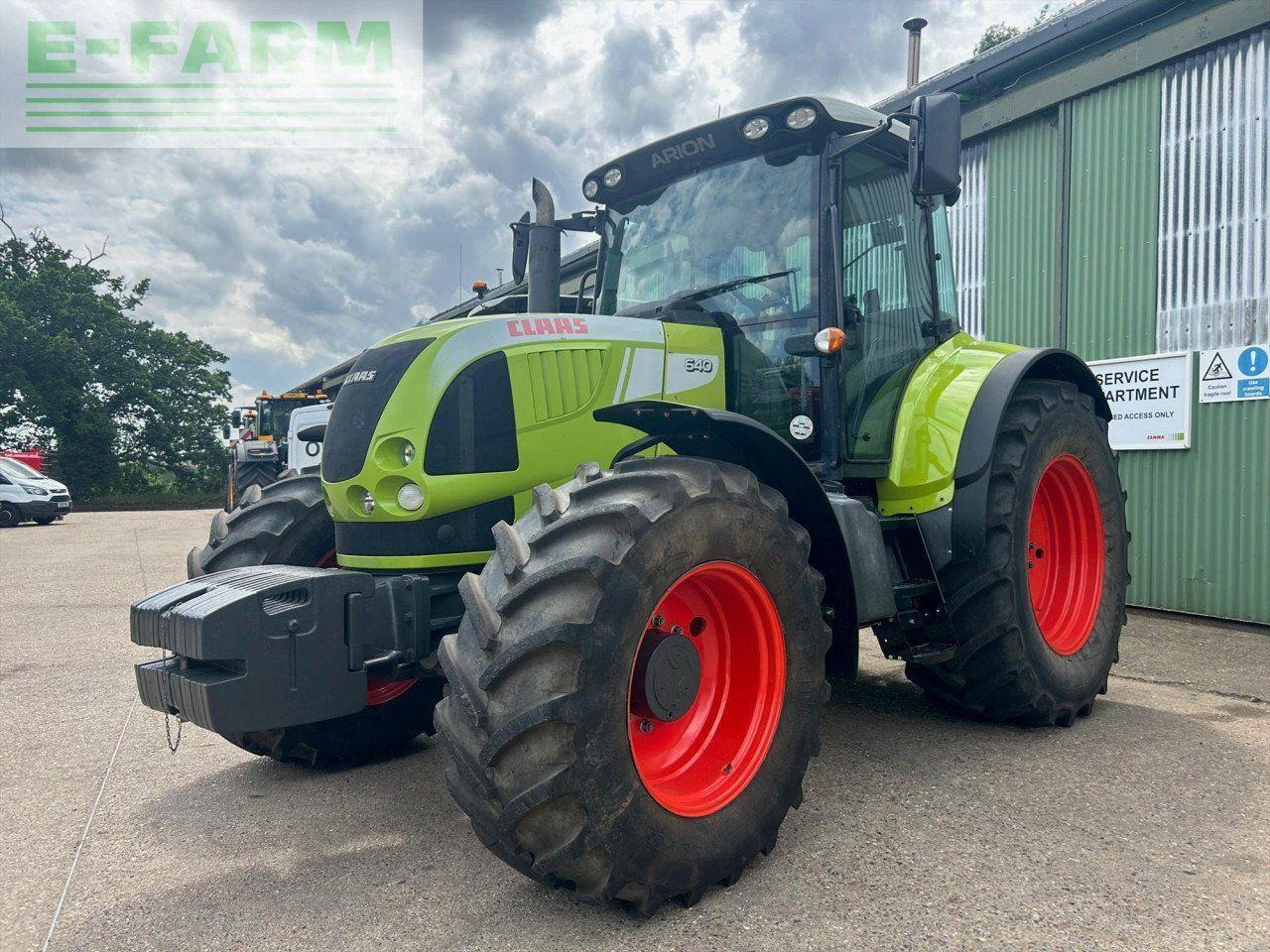 CLAAS ARION 640 - Traktor: pilt 1 CLAAS ARION 640 - Traktor: pilt 1