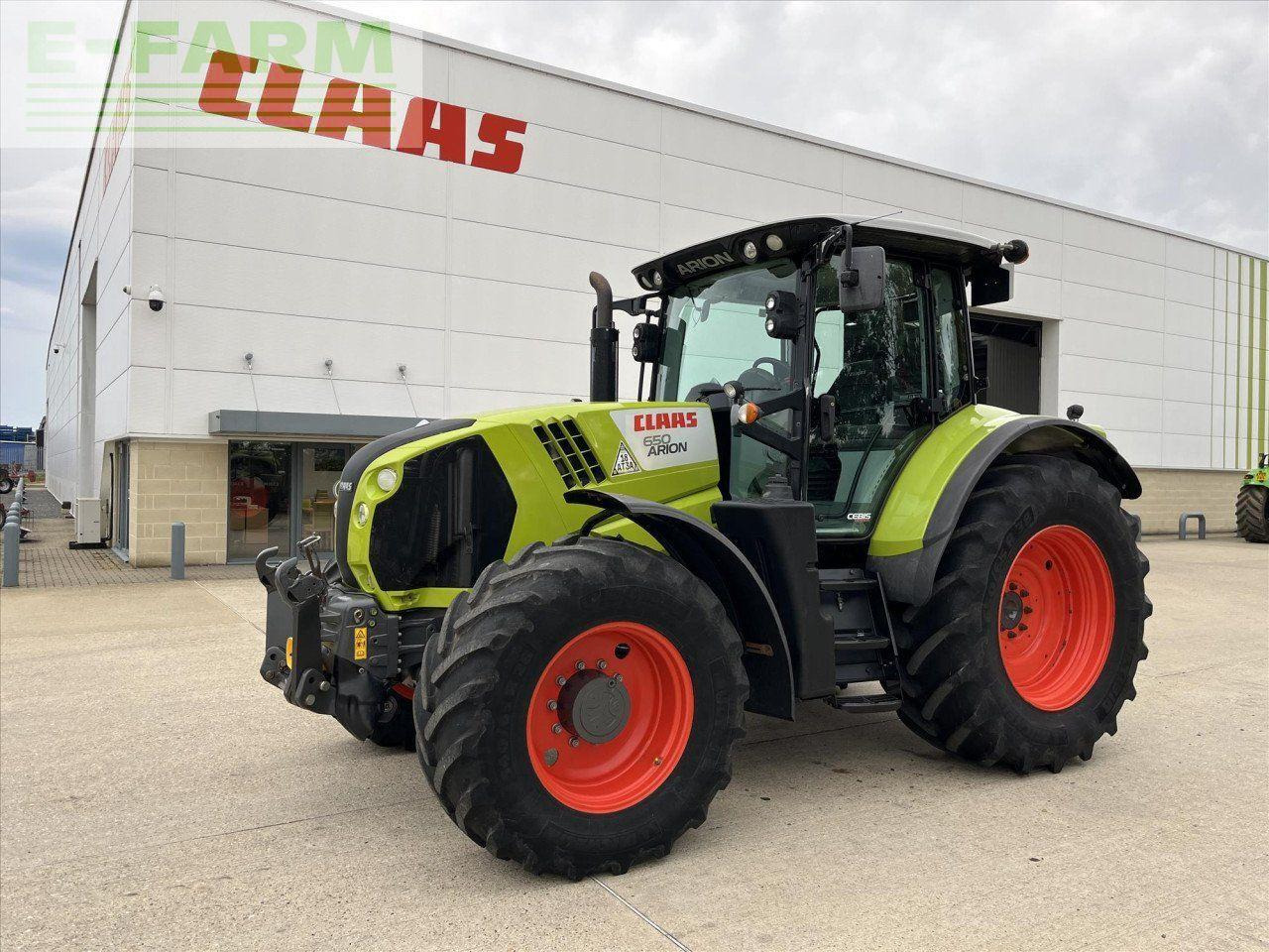 CLAAS ARION 650 CEBIS - Traktor: pilt 1 CLAAS ARION 650 CEBIS - Traktor: pilt 1