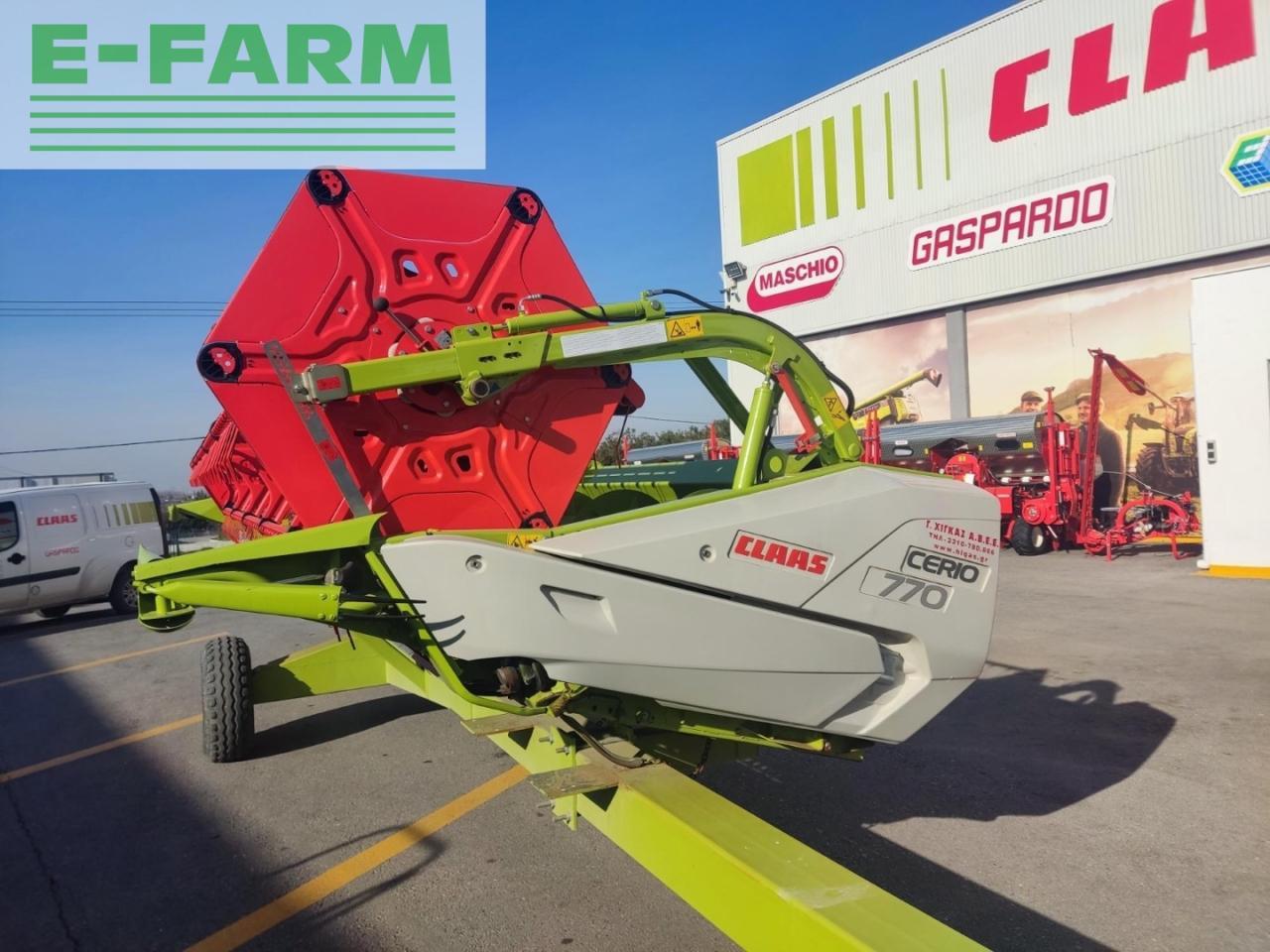 CLAAS Cerio770 - Kombaini päis: pilt 1 CLAAS Cerio770 - Kombaini päis: pilt 1