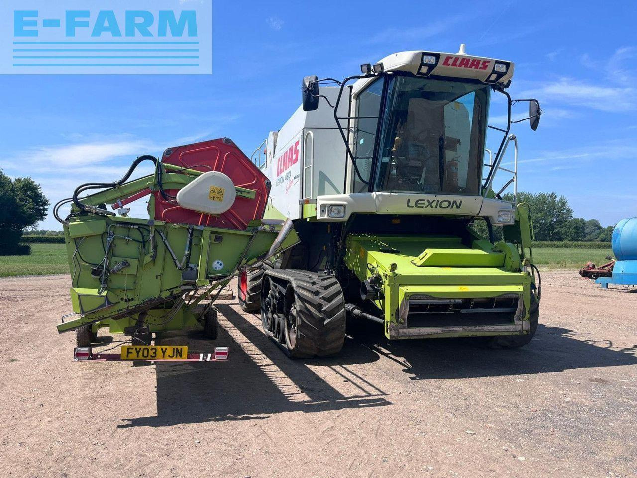 CLAAS LEXION 480 EVOLUTION TT - Kombain: pilt 3 CLAAS LEXION 480 EVOLUTION TT - Kombain: pilt 3