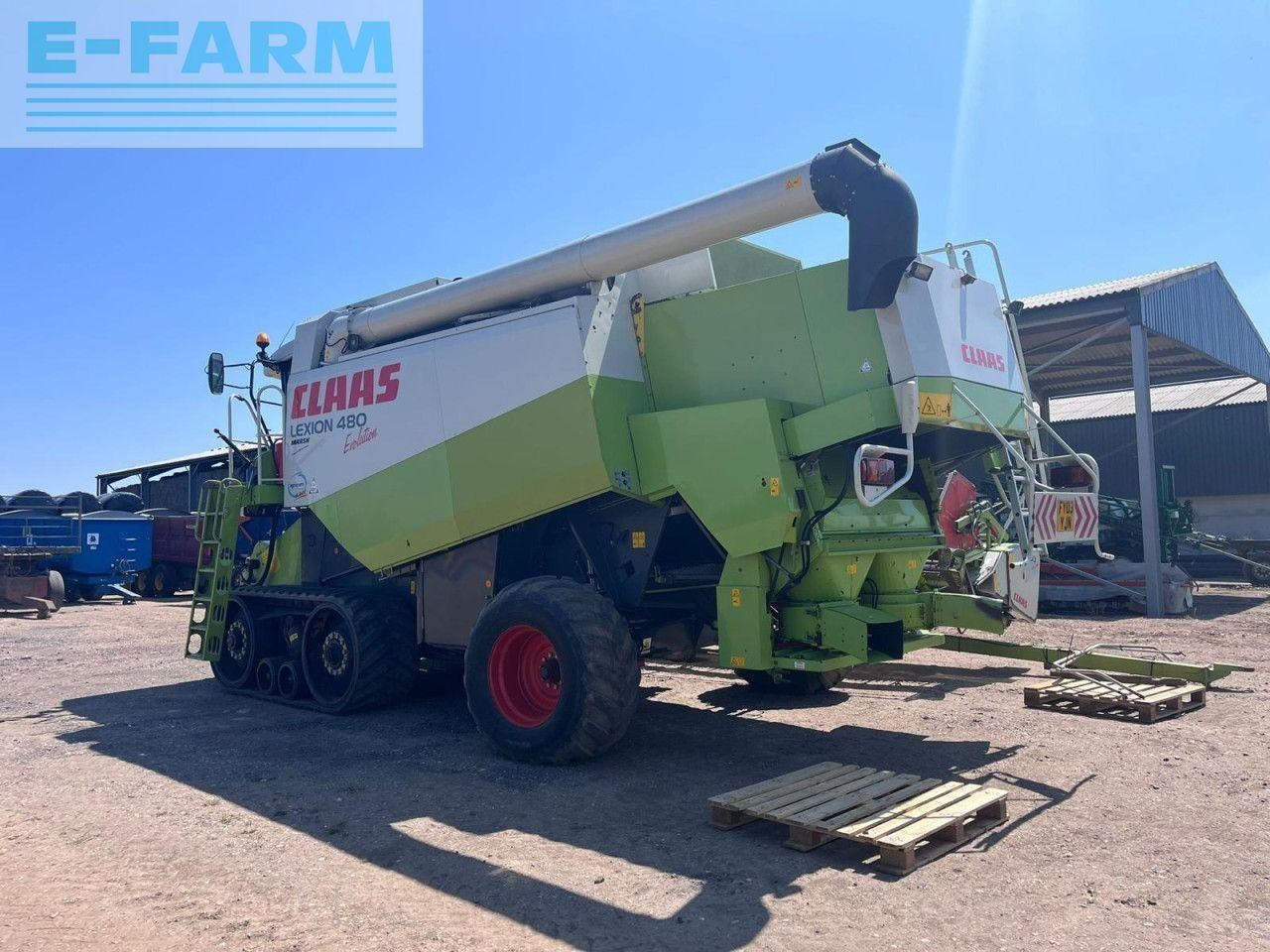 CLAAS LEXION 480 EVOLUTION TT - Kombain: pilt 4 CLAAS LEXION 480 EVOLUTION TT - Kombain: pilt 4