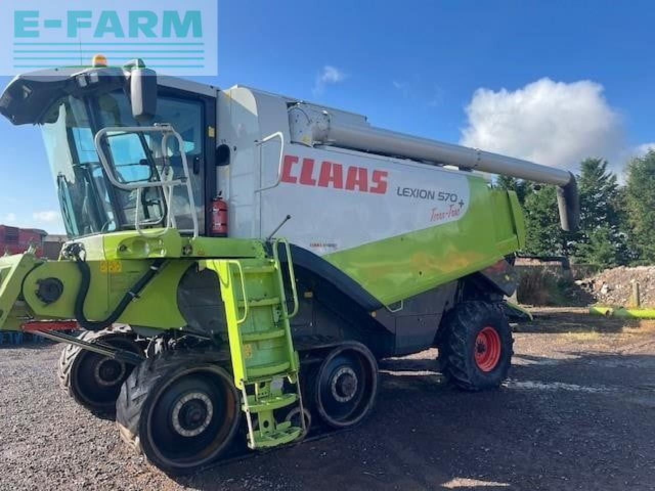 CLAAS LEXION 570 TT - Kombain: pilt 1 CLAAS LEXION 570 TT - Kombain: pilt 1