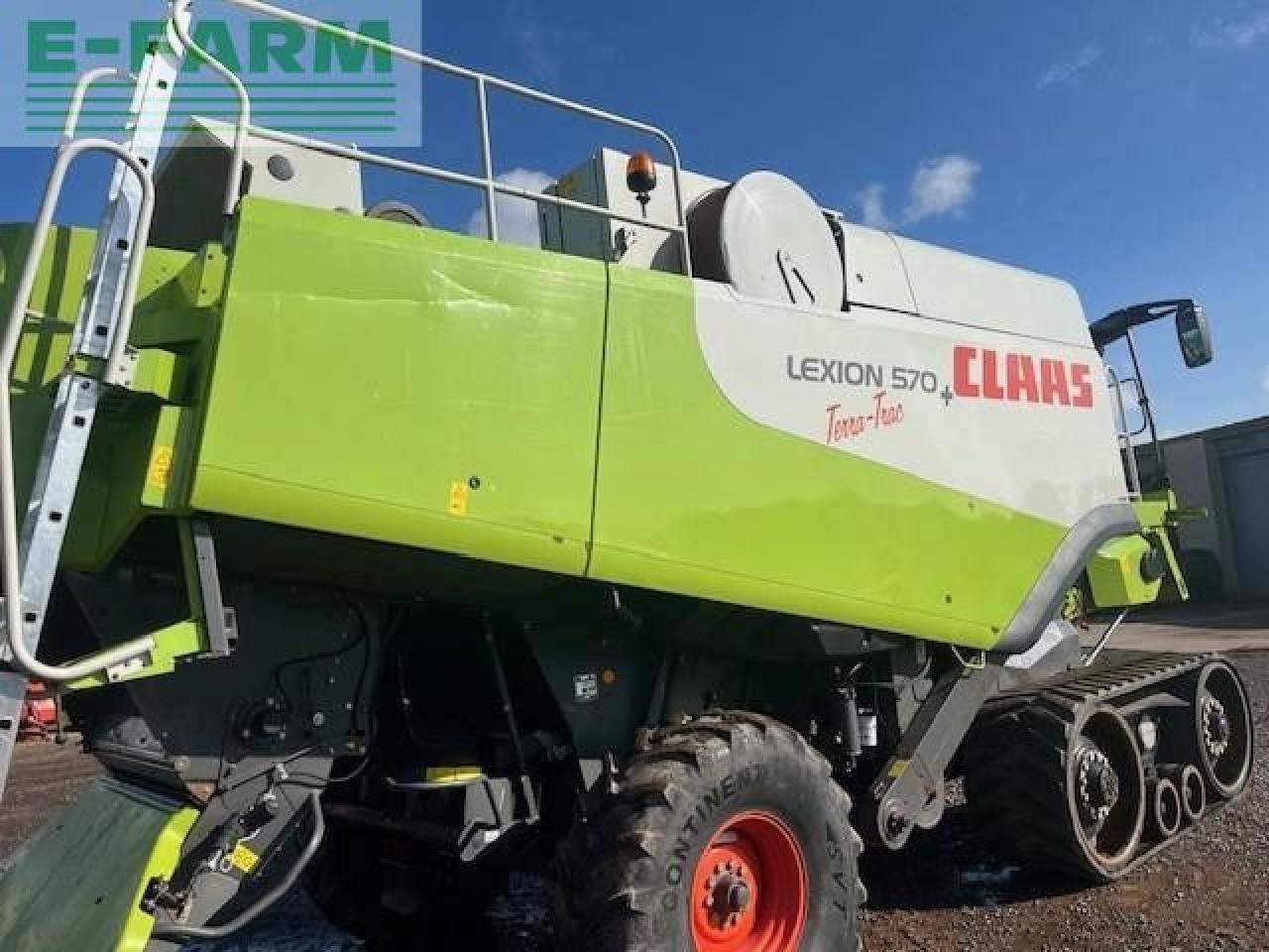 CLAAS LEXION 570 TT - Kombain: pilt 3 CLAAS LEXION 570 TT - Kombain: pilt 3