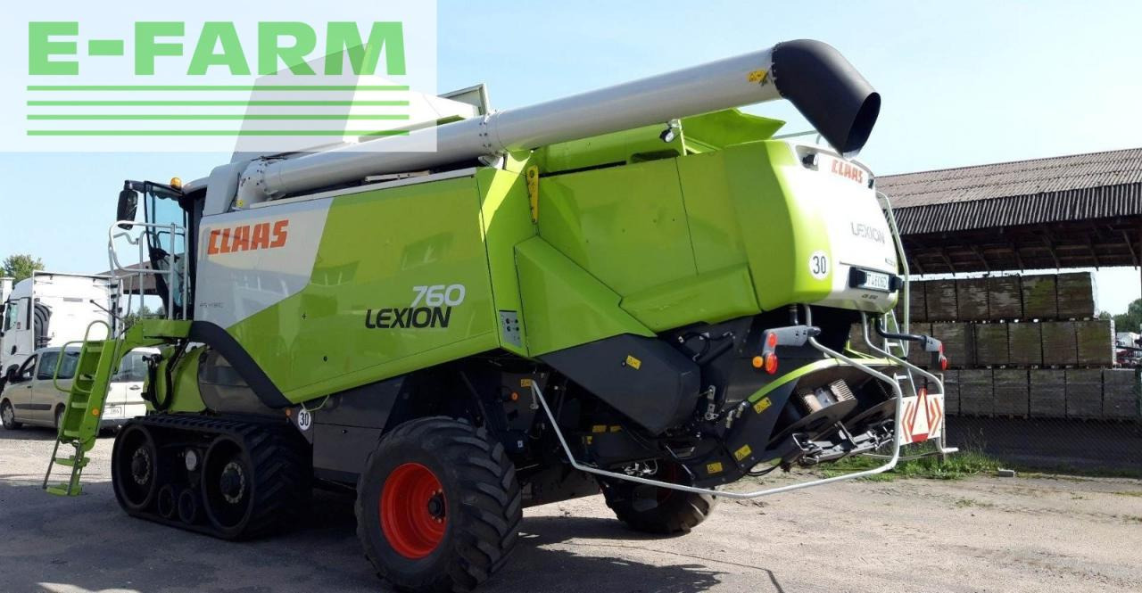 CLAAS LEXION 760 TERRA TRAC - Kombain: pilt 2 CLAAS LEXION 760 TERRA TRAC - Kombain: pilt 2