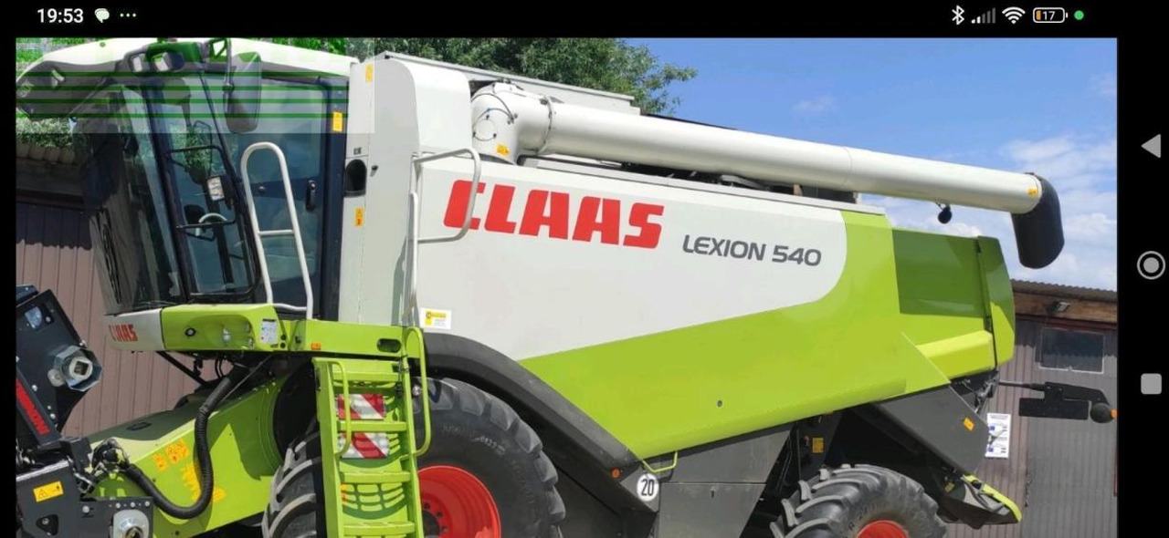 CLAAS Lexion 540 - Kombain: pilt 1 CLAAS Lexion 540 - Kombain: pilt 1