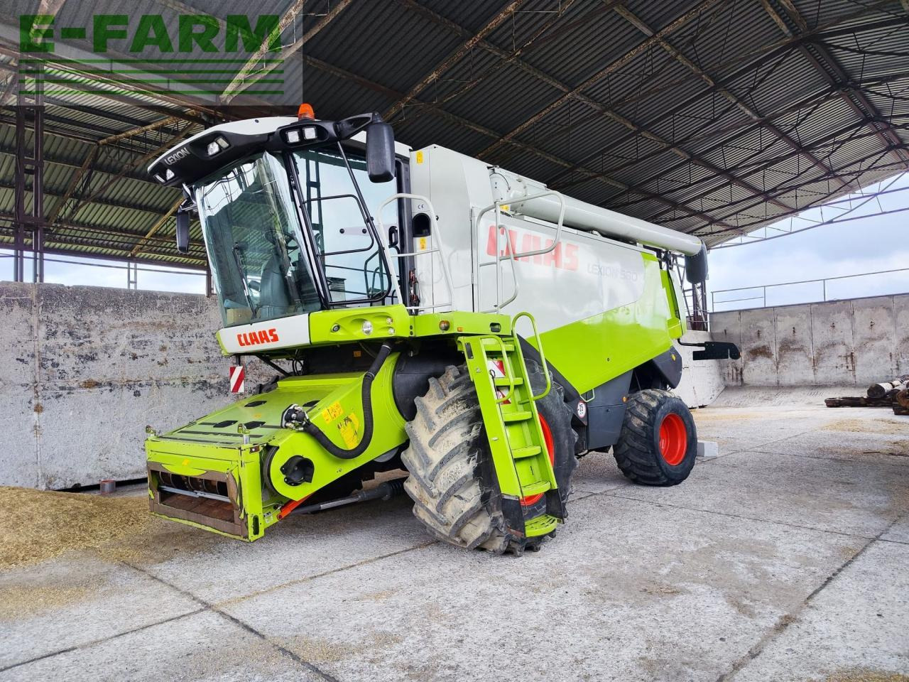 CLAAS Lexion 580 - Kombain: pilt 1 CLAAS Lexion 580 - Kombain: pilt 1