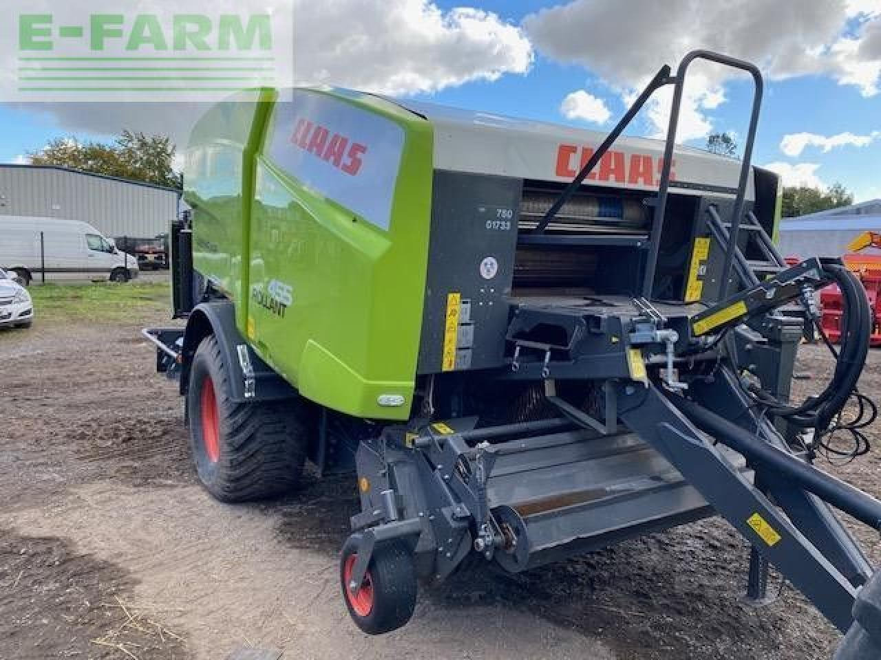 CLAAS ROLLANT 455 UNIWRAP - Heinapress, kandiline: pilt 5 CLAAS ROLLANT 455 UNIWRAP - Heinapress, kandiline: pilt 5
