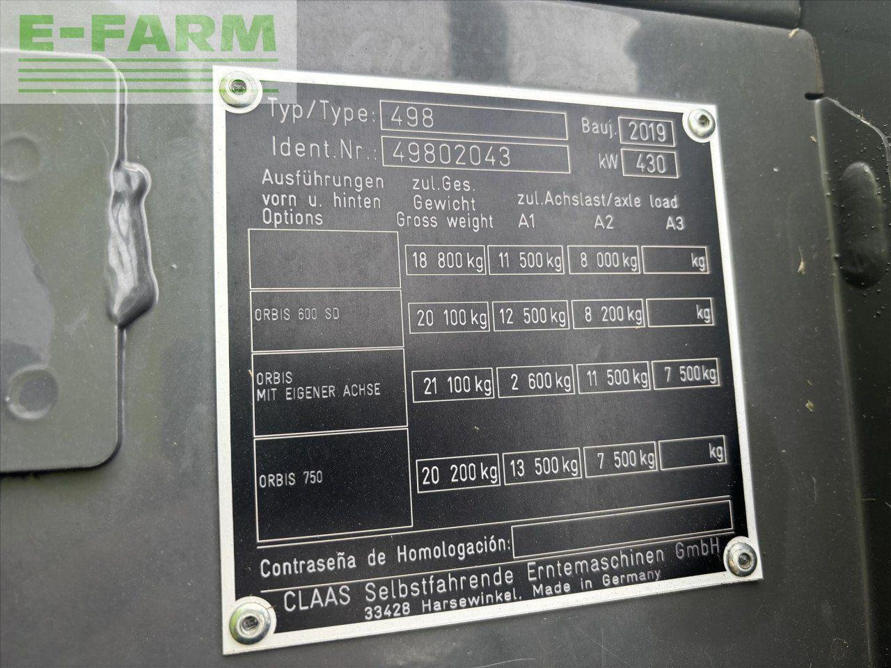 Koristusmasin CLAAS USED JAGUAR 950: pilt 7
