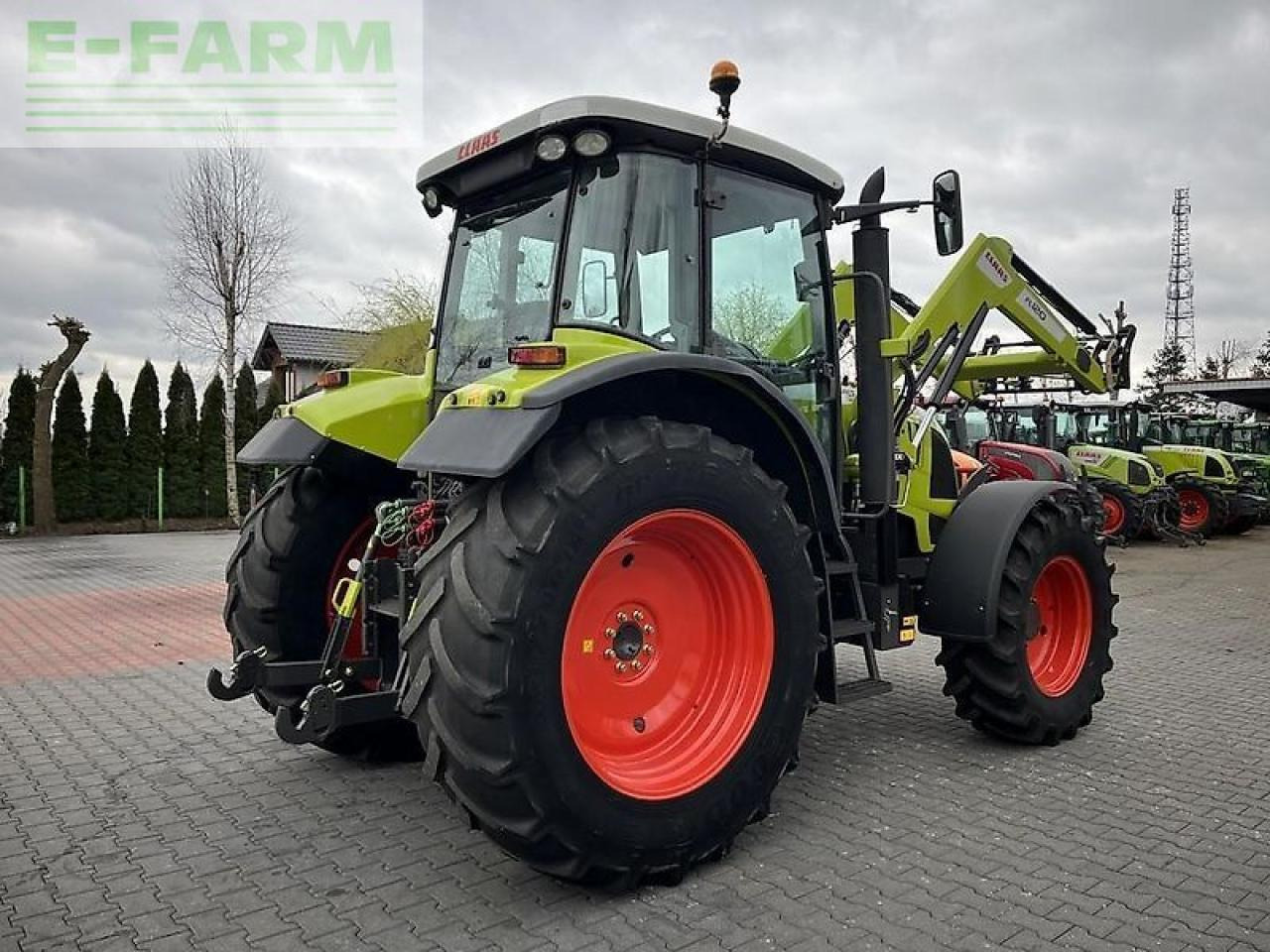 CLAAS ares 617 atz + claas fl120 ATZ - Traktor: pilt 5 CLAAS ares 617 atz + claas fl120 ATZ - Traktor: pilt 5