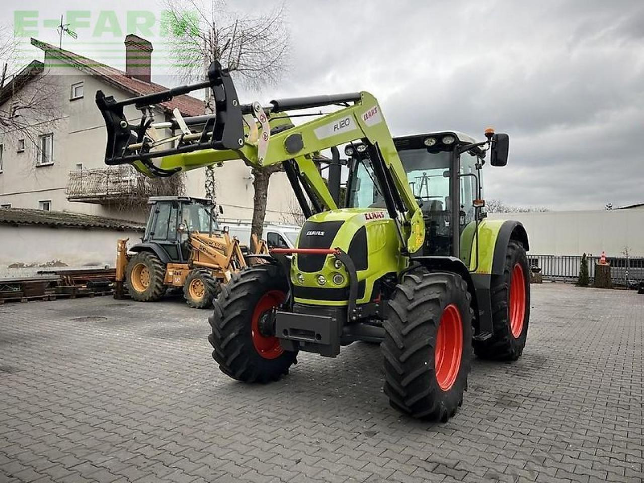 CLAAS ares 617 atz + claas fl120 ATZ - Traktor: pilt 2 CLAAS ares 617 atz + claas fl120 ATZ - Traktor: pilt 2
