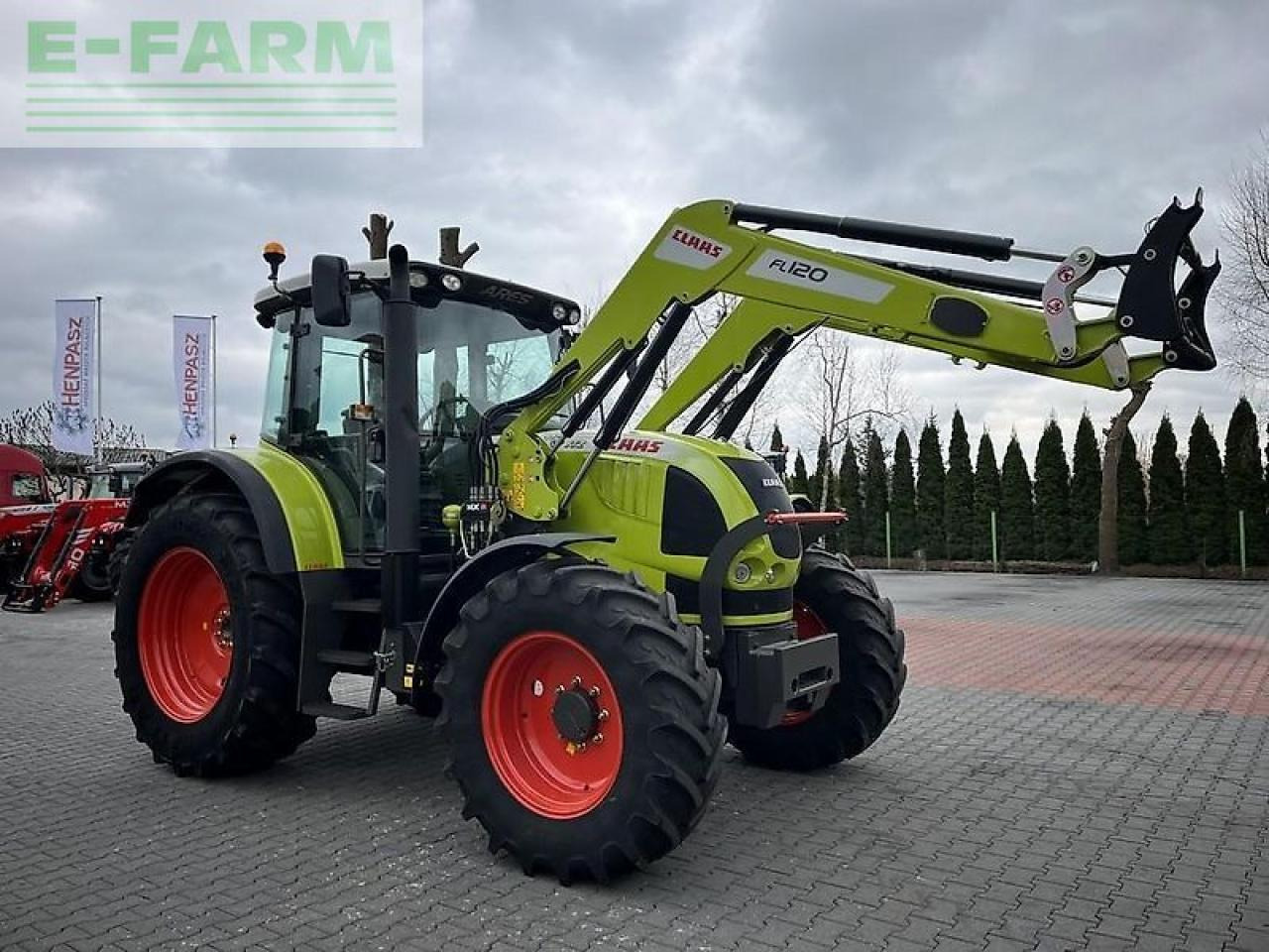 CLAAS ares 617 atz + claas fl120 ATZ - Traktor: pilt 4 CLAAS ares 617 atz + claas fl120 ATZ - Traktor: pilt 4