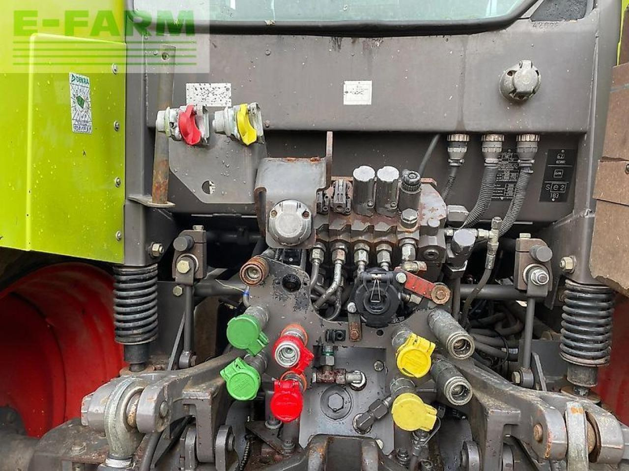 Traktor CLAAS ares 697 atz mit fronthydraulik und frontladerkonsolen stoll ATZ: pilt 8