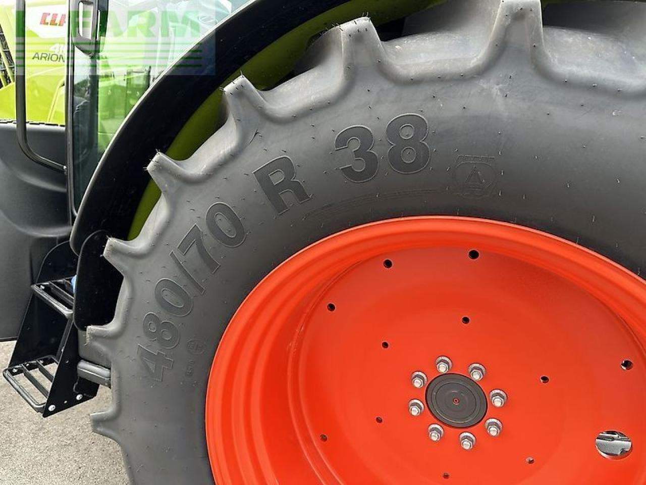 CLAAS arion 410 stage v (cis) - Traktor: pilt 4 CLAAS arion 410 stage v (cis) - Traktor: pilt 4