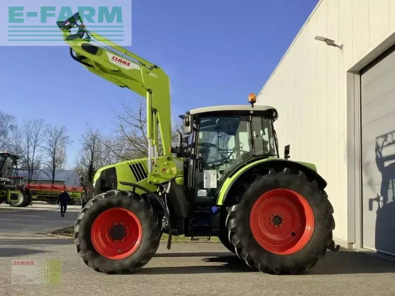 CLAAS arion 440 cis mit fl 120 CIS - Traktor: pilt 1 CLAAS arion 440 cis mit fl 120 CIS - Traktor: pilt 1