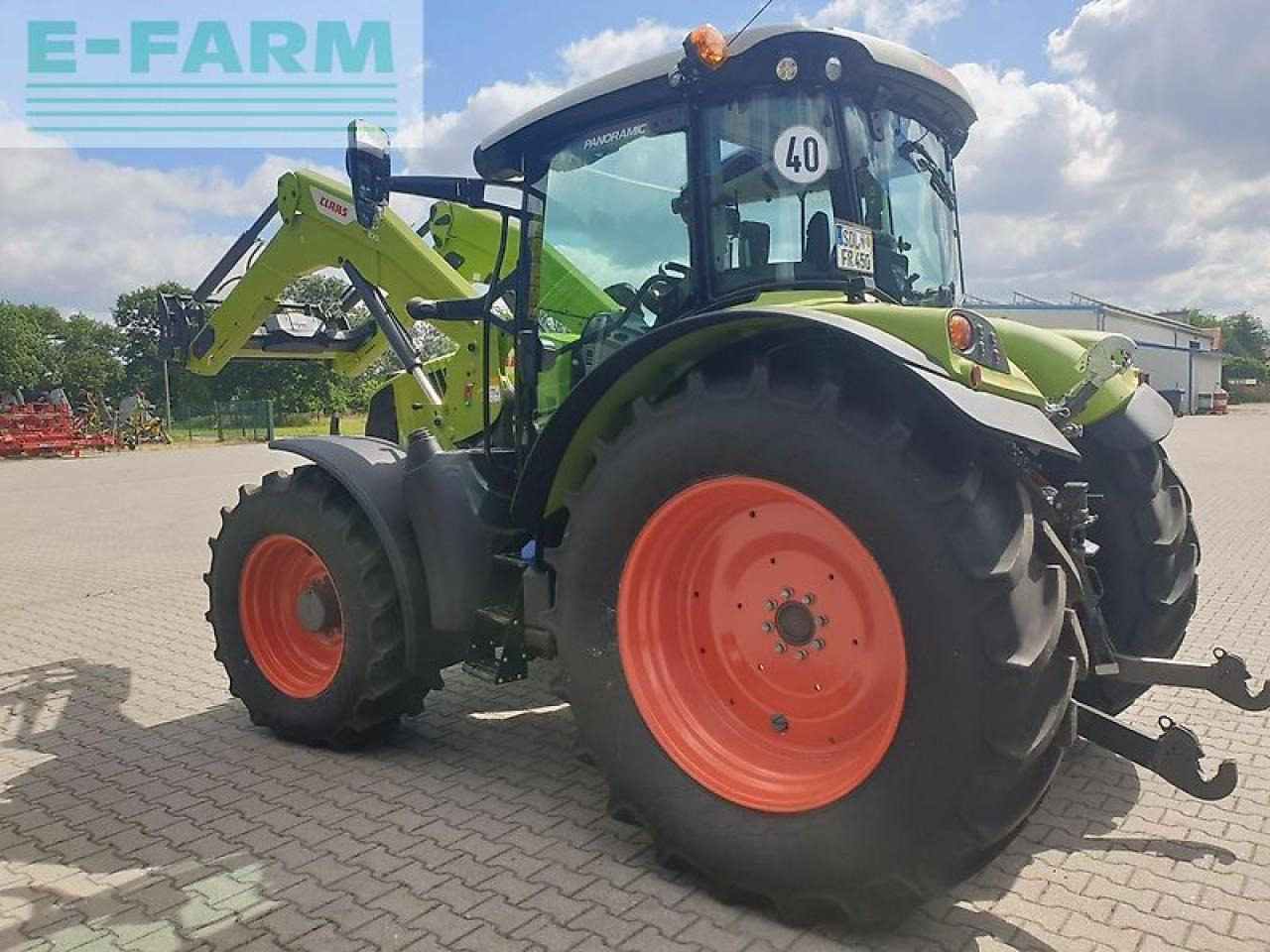 CLAAS arion 450 cis +frontlader fl 100 c CIS+ - Traktor: pilt 3 CLAAS arion 450 cis +frontlader fl 100 c CIS+ - Traktor: pilt 3