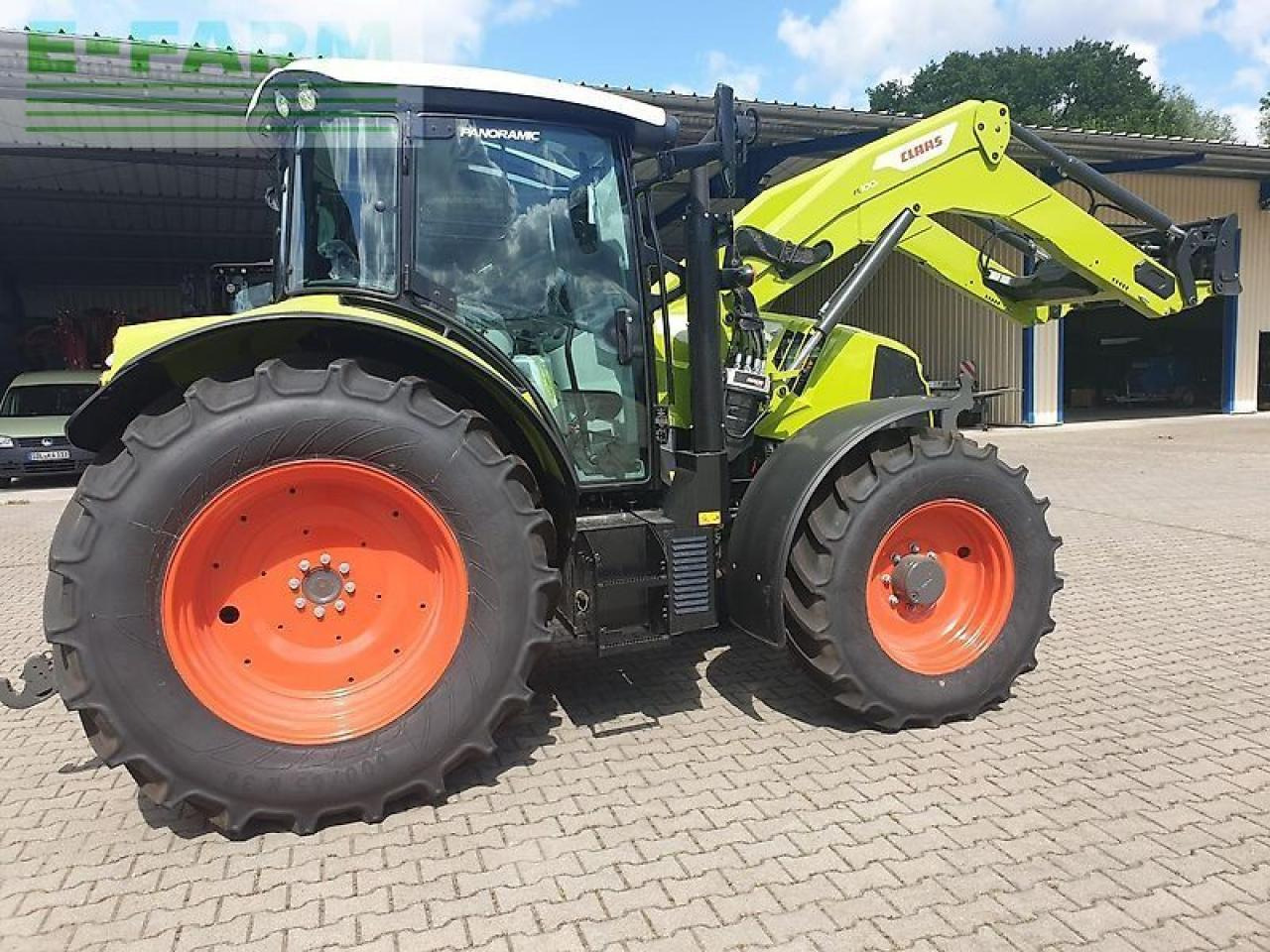 CLAAS arion 450 cis +frontlader fl 100 c CIS+ - Traktor: pilt 1 CLAAS arion 450 cis +frontlader fl 100 c CIS+ - Traktor: pilt 1