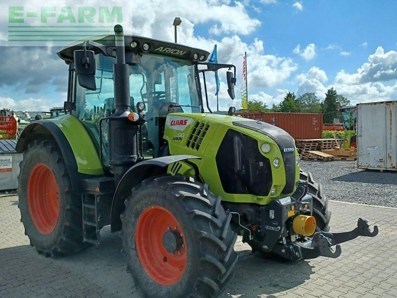 CLAAS arion 510 cis CIS - Traktor: pilt 1 CLAAS arion 510 cis CIS - Traktor: pilt 1