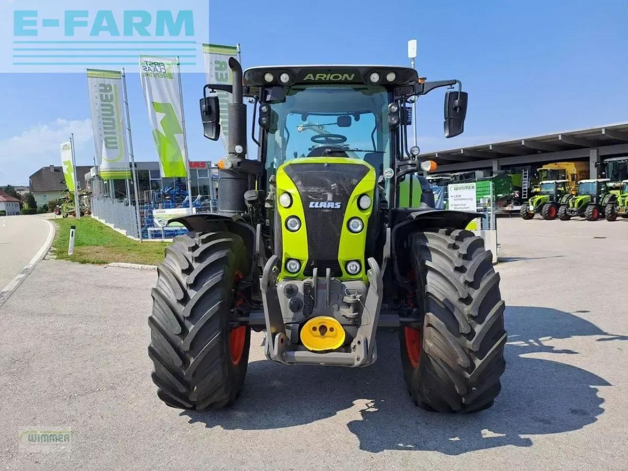 CLAAS arion 550 cis cmatic CMATIC CIS - Traktor: pilt 4 CLAAS arion 550 cis cmatic CMATIC CIS - Traktor: pilt 4
